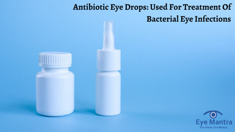 Antibiotic Eye Drops Used For Treatment Of Bacterial Eye Infections